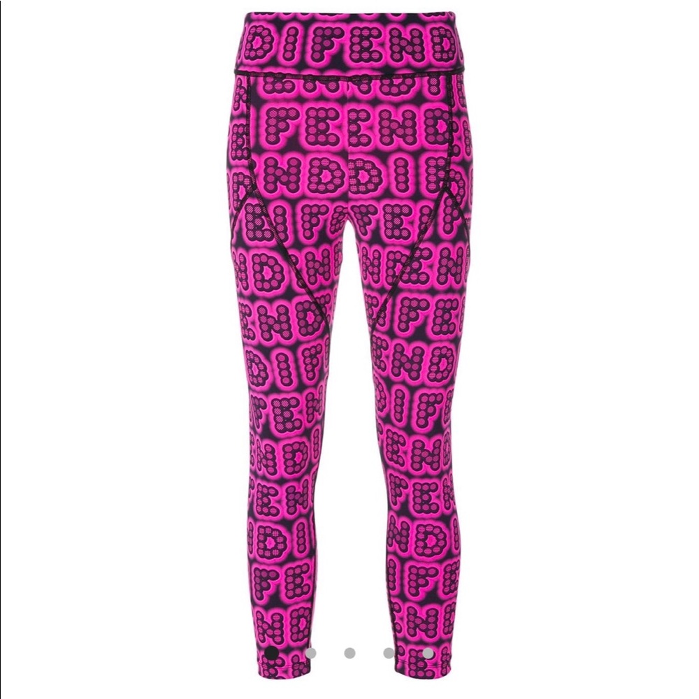 Fendi Logo Leggings